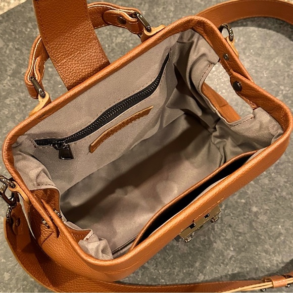 Brand New Brown Handmade Doctor Style Satchel Handbag - Picture 7 of 14